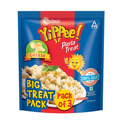 YiPPee! Tricolor Pasta Rawa Pasta Masala 65 gram